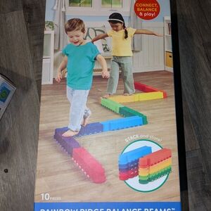 Rainbow Ridge Balance Beams - Multicolor Kids Toy
